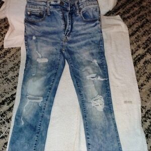 American Eagle Distressed Skinny Jeans Woman